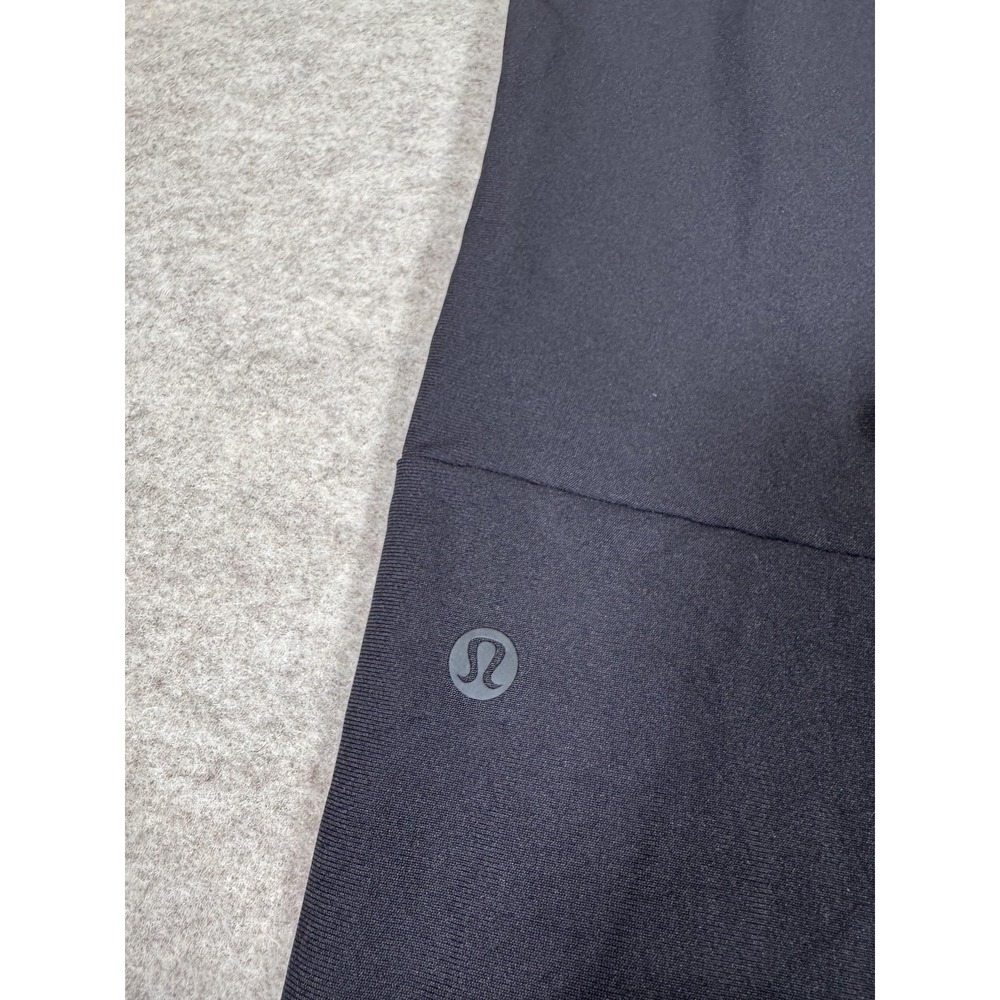 Lululemon Pants Mens Small Black Woven Jogger Elastic Waist Pockets Athletic - Picture 7 of 15
